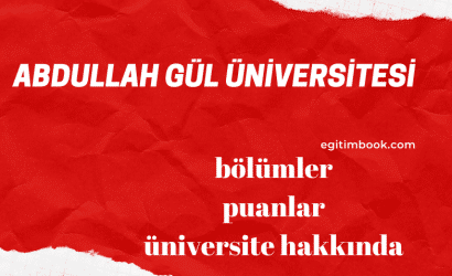 abdullah gül üniversitesi