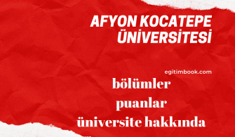 Afyon Kocatepe Üniversitesi