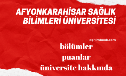 afyon sağlık bilimleri üniversitesi