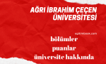 ağrı ibrahim çeçen üniversitesi