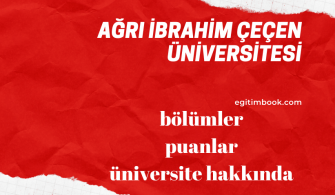 Ağrı İbrahim Çeçen Üniversitesi