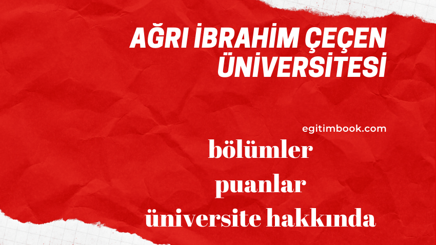 Ağrı İbrahim Çeçen Üniversitesi