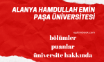 alanya hamdullah emin paşa üniversitesi