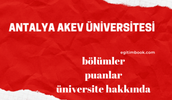 Antalya Akev Üniversitesi