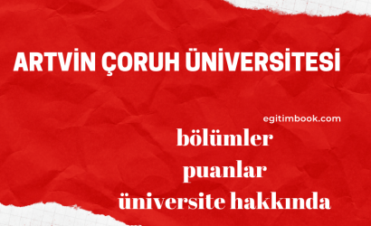 artvin çoruh üniversitesi