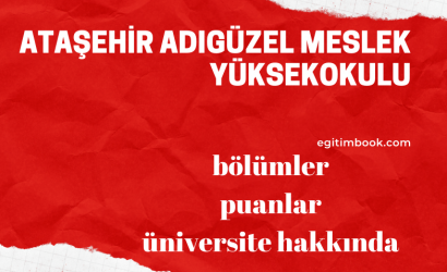 ataşehir adıgüzel meslek yüksekokulu