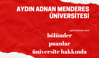 Aydın Adnan Menderes Üniversitesi