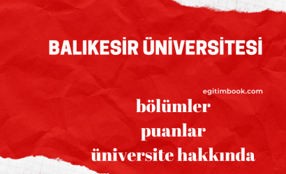 balıkesir üniversitesi