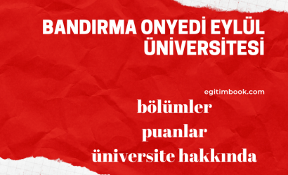 bandırmaon yedi eylül üniversitesi