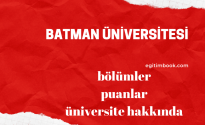batman üniversitesi
