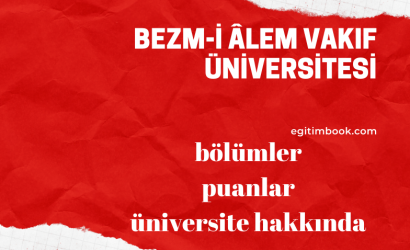 bezm-i alem vakıf üniversitesi