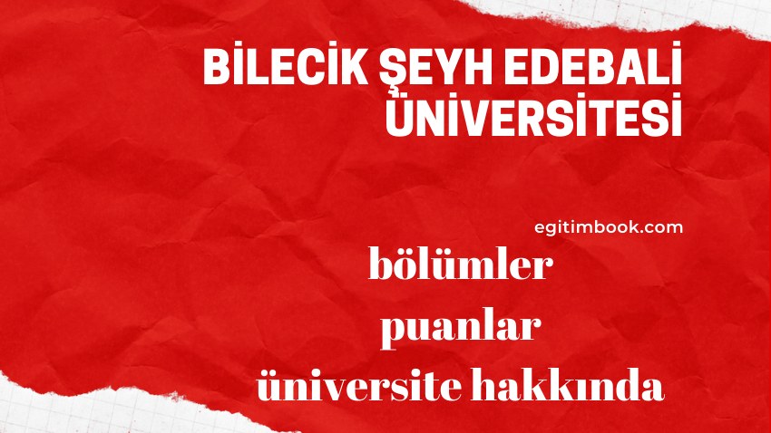 Bilecik Şeyh Edebali Üniversitesi