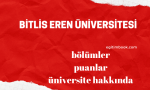 bitlis eren üniversitesi