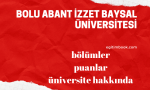 bolu abant izzet baysal üniversitesi