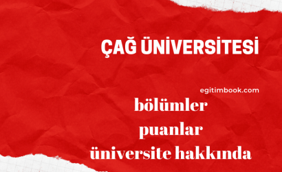 çağ üniversitesi