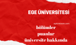 ege üniversitesi