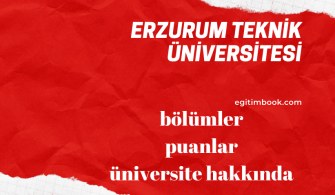 Erzurum Teknik Üniversitesi