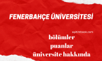 fenerbahçe üniversitesi