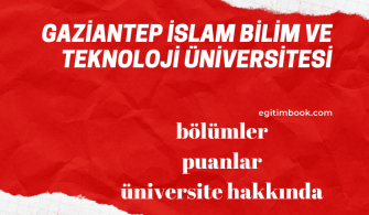 Gaziantep İslami ve Teknoloji Üniversitesi