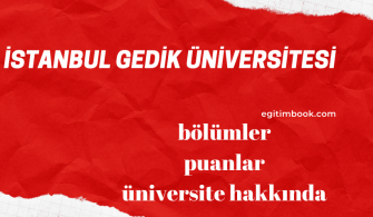 İstanbul Gedik Üniversitesi