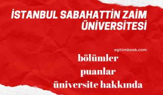 İstanbul Sabahattin Zaim Üniversitesi