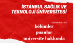 istanbul sağlık ve teknoloji üniversitesi