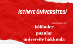 istinye üniversitesi
