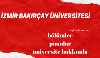 İzmir Bakırçay Üniversitesi