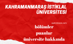 kahramanmaraş istiklal üniversitesi