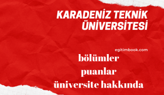 Karadeniz Teknik Üniversitesi