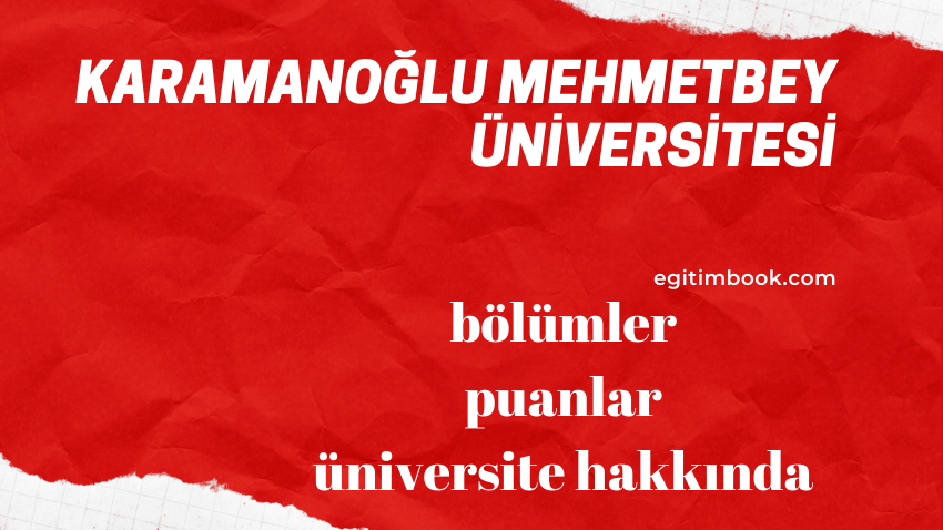 Karamanoğlu Mehmet Bey Üniversitesi