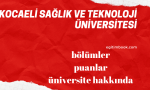kocaeli sağlık ve teknoloji üniversitesi