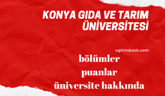 Konya Gıda ve Tarım Üniversitesi