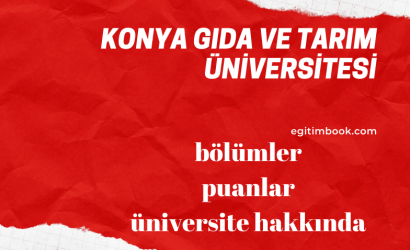 konya gıda ve tarım üniversitesi