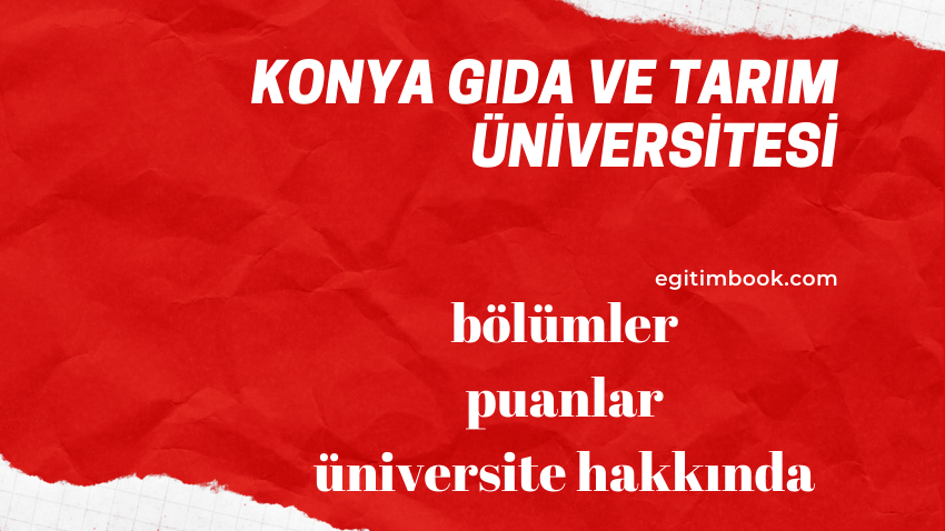 Konya Gıda ve Tarım Üniversitesi