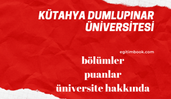 Kütahya Dumlupınar Üniversitesi