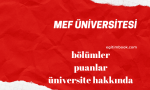 mef üniversitesi