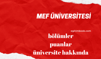 Mef Üniversitesi