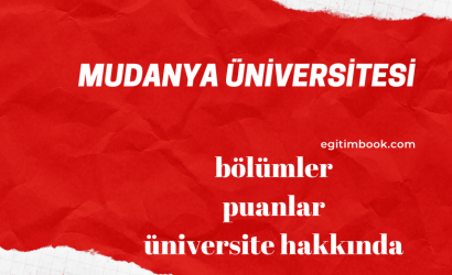 mudanya üniversitesi