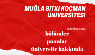 Muğla Sıtkı Koçman Üniversitesi