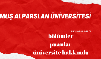 Muş Alparslan Üniversitesi