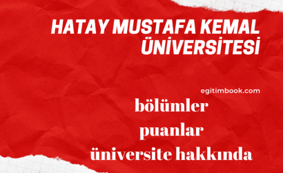 mustafa kemal üniversitesi