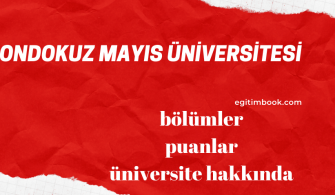 Ondokuz Mayıs Üniversitesi