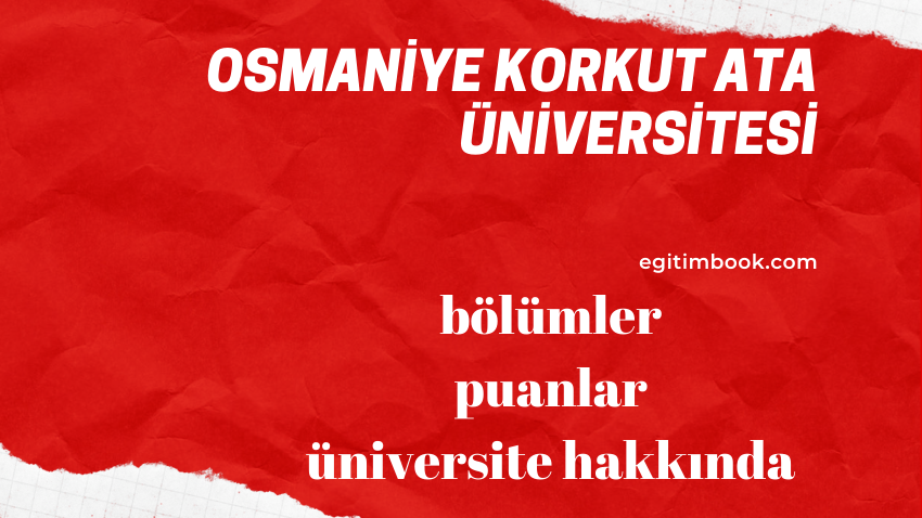 Osmaniye Korkut Ata Üniversitesi