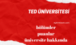 ted üniversitesi