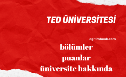 ted üniversitesi