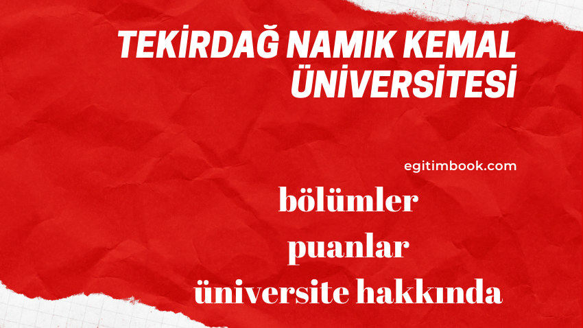 Tekirdağ Namık Kemal Üniversitesi
