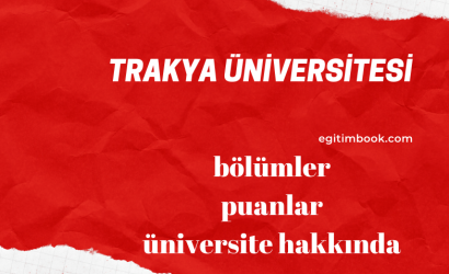 Trakya üniversitesi