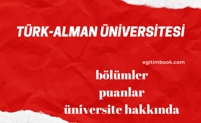 türk alman üniversitesi