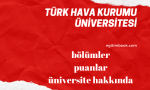 türk hava kurumu üniversitesi